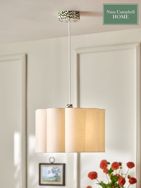 Nina Campbell Green Chester Pendant Light (E53975) | €116