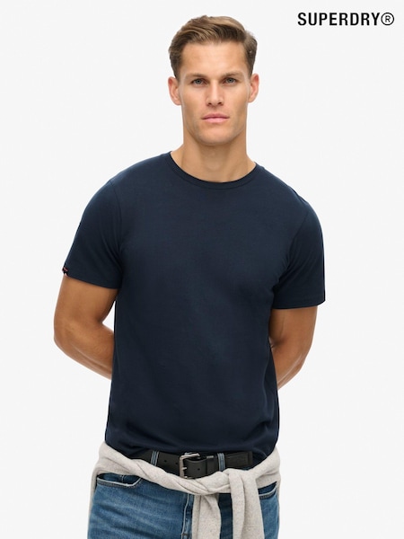 Superdry Eclipse Navy Classic Essential Relaxed T-Shirt (E54050) | € 30