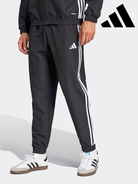 adidas Black Tiro 25 Essentials Woven Tracksuit Joggers (E54226) | R$ 395
