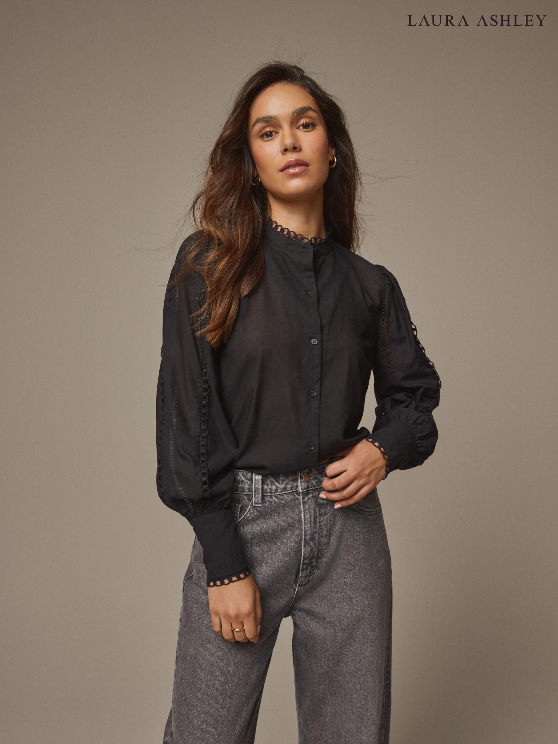 Womens black dress tops cheap