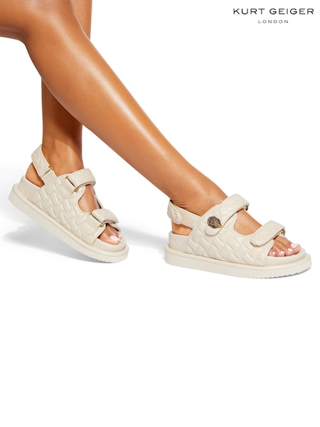 Cream - Kurt Geiger London Orson Sandals