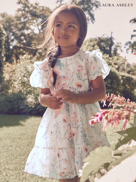 Alford Meadow Floral - Laura Ashley Bow Back Flower Girl Dress (E54442) | ‏22 ر.ع.‏ - ‏25 ر.ع.‏
