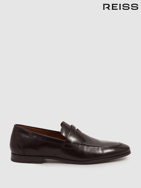 Ochsenblut - Reiss Bray Patent Leather Saddle Loafers (E54509) | 273 €