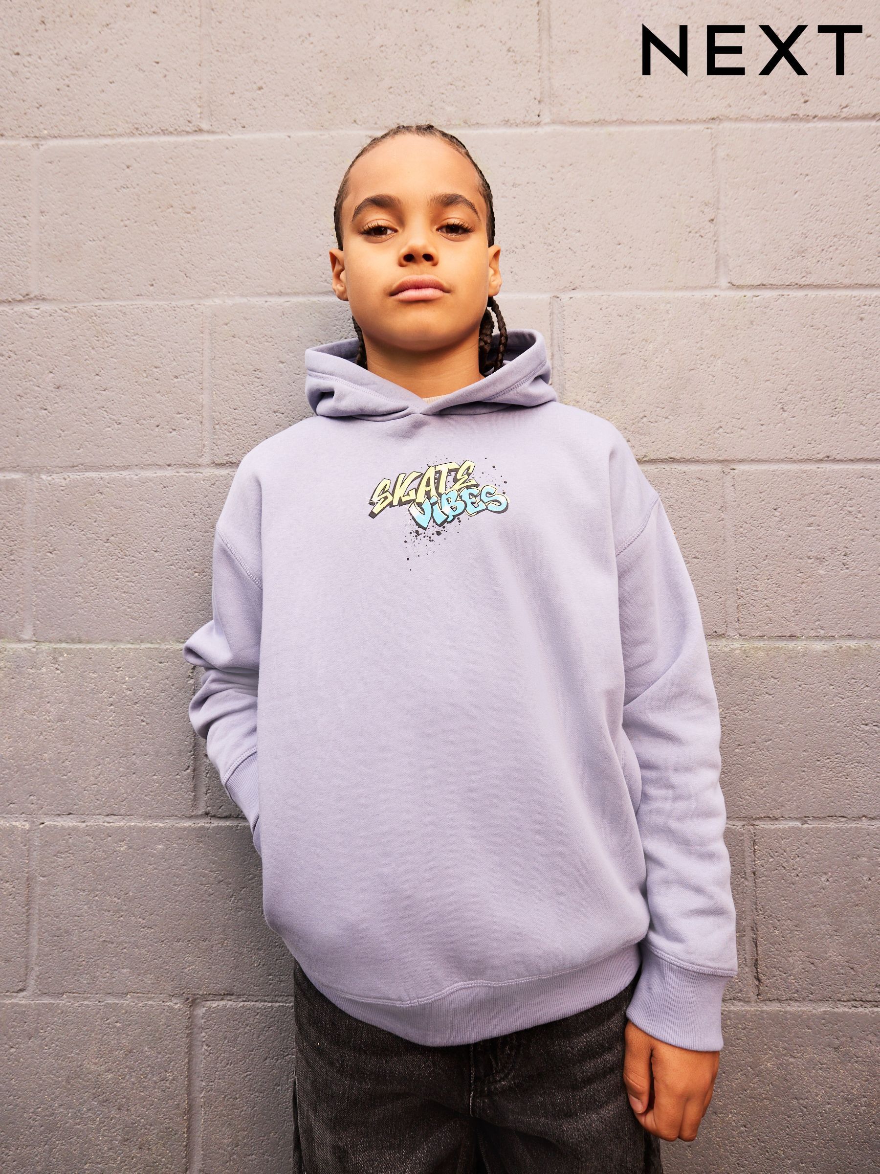 Boys' Hoodies Purple Cotton Sweatshirtsandhoodies | Next Iceland