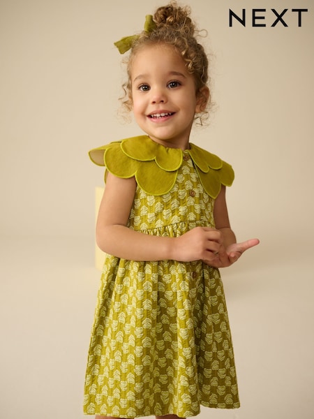綠色 - Sleeveless Collar Summer Dress (3mths-7yrs) (E54824) | NT$530 - NT$620