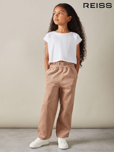 Reiss Samantha Corduroy Paper Bag Trousers (E55283) | 69 €