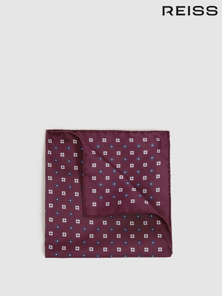 Reiss Lucca Silk Hybrid Print Pocket Square (E55288) | 58 €