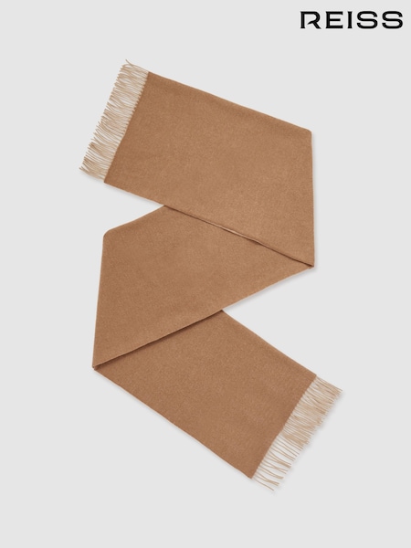 Reiss Biscuit Picton Wool-Cashmere Scarf (E55302) | €125