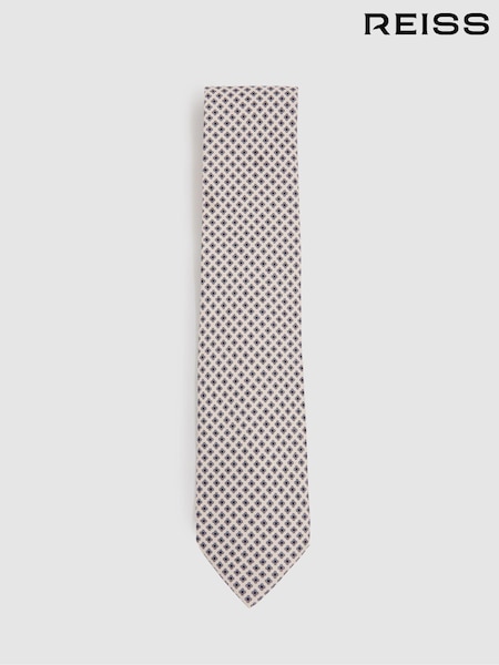 Reiss Ivory Albergo Silk Floral Tie (E55304) | €99