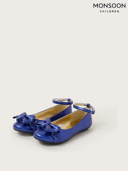 Monsoon Bow Ruffle Ballet Flats (E55369) | 100 LEI - 116 LEI