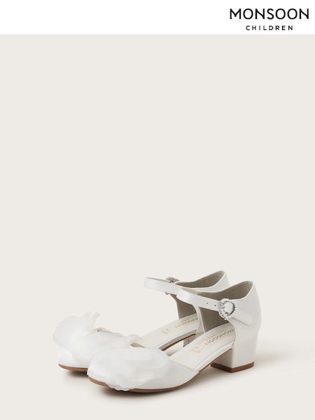 Monsoon Embellished Pearly Buckle Heels (E55371) | 201 LEI - 231 LEI