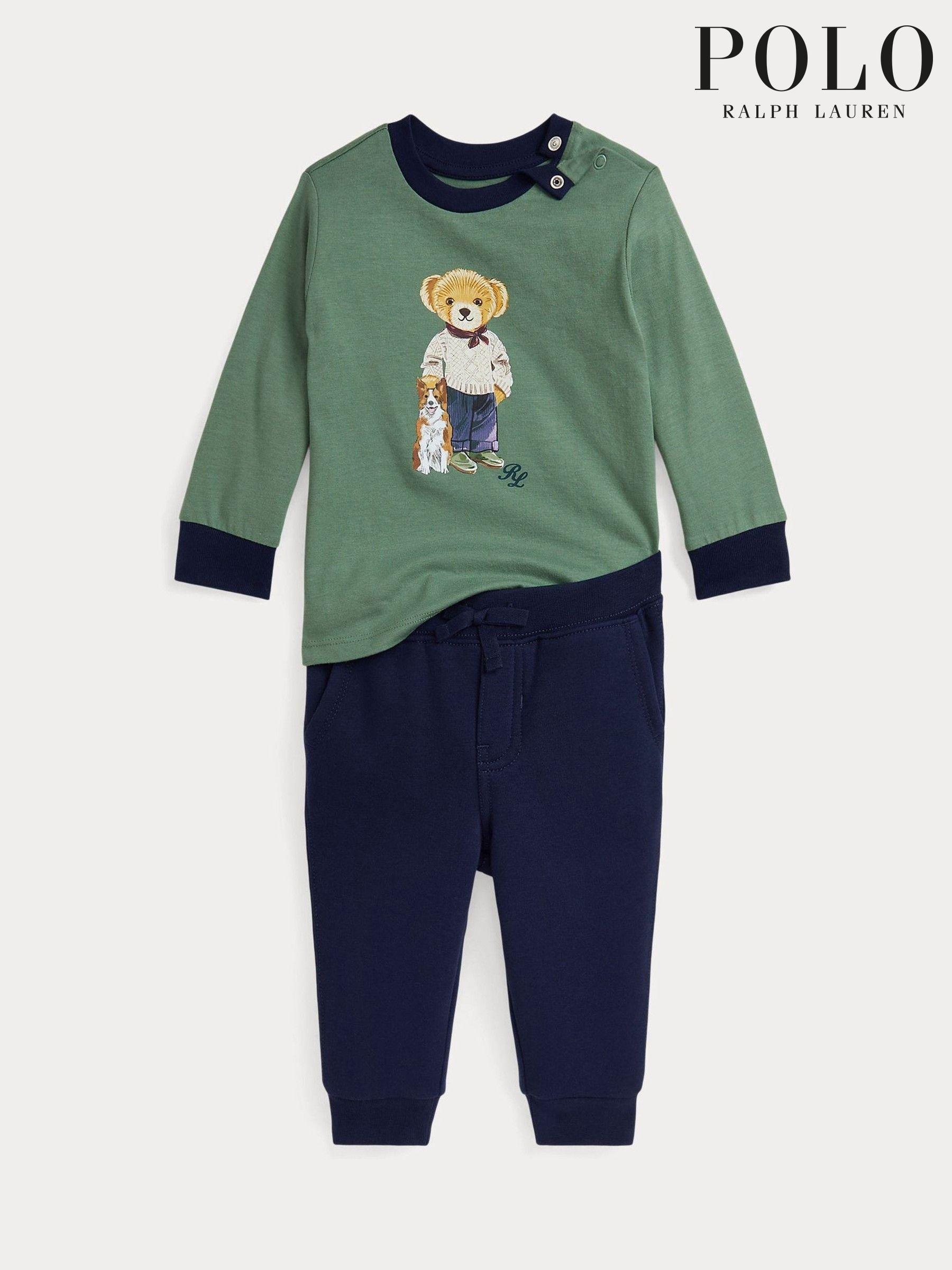 Newborn Boys Newborn Unisex Polo Ralph Lauren Joggers Next Luxembourg