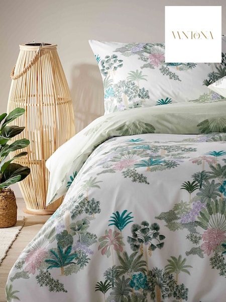 Vantona Cream Jungle Toile Duvet Cover Set (E55699) | €26 - €46