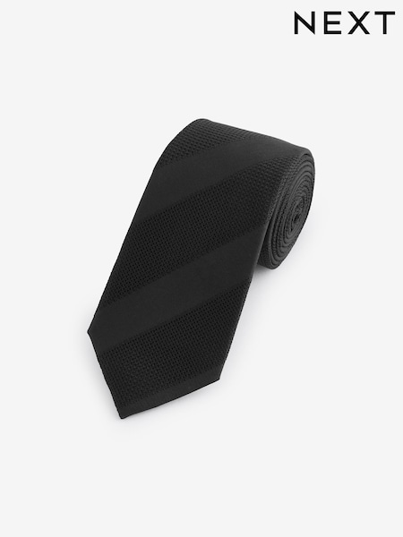 Black Stripe Silk Design Tie (E55750) | € 16