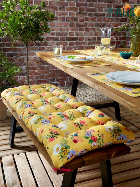 RHS Exotic Garden Outdoor 100% Cotton Bench Pad (E56279) | ‏408 د.إ.‏
