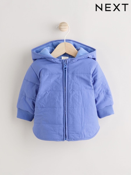 Mineral Blue Baby Puffer Coat (0mths-2yrs) (E57172) | R$ 215 - R$ 235