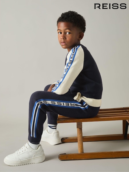 Reiss Kelvin Logo Jacquard Joggers with Wool (E57241) | €72