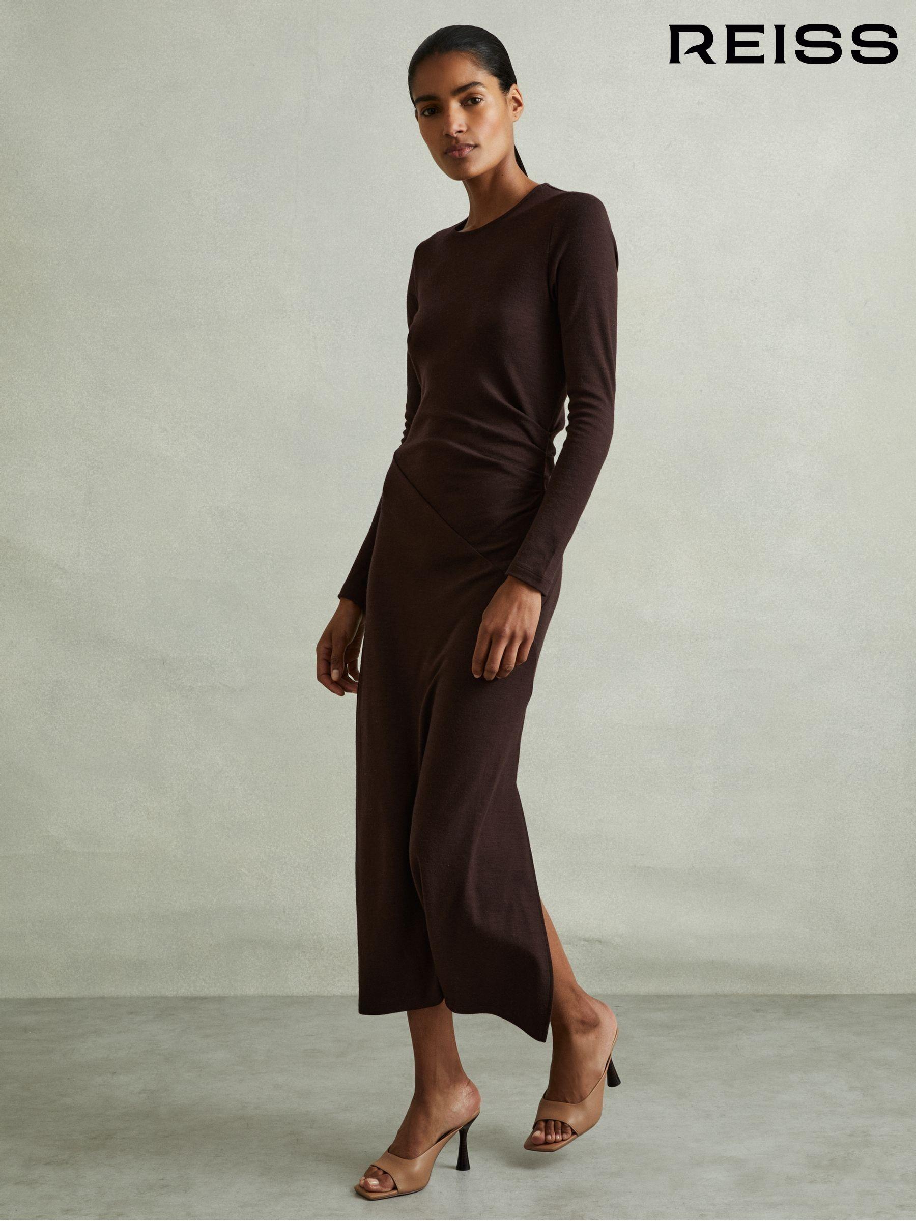 Petite wool dress sales