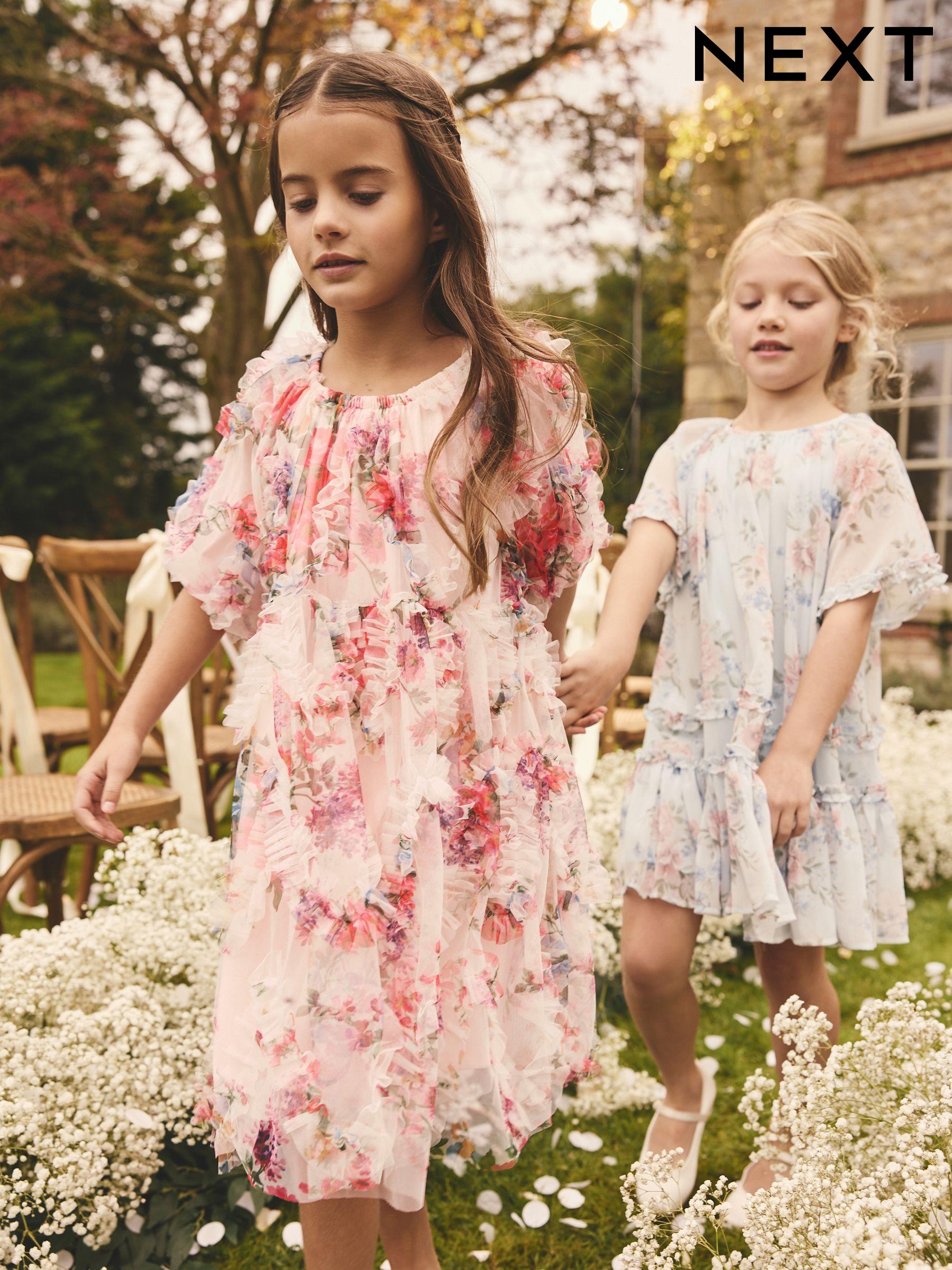 Girls Party Dresses Sequin Lace Party Dresses Next Oman