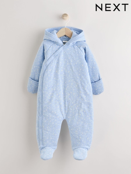 Blau - Hooded Baby All-in-one (0-18mths) (E57563) | CHF 38 - 42 CHF