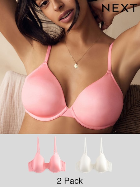 Коралловый/светло-бежевый - Light Pad Full Cup Smoothing Ultimate Comfort T-Shirt Bra A-E (E57801) | €25