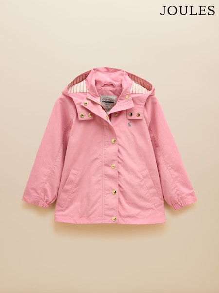 Roze - Joules Meadow waterafstotende regenjas met capuchon voor meisjes (E58315) | € 60 - € 69