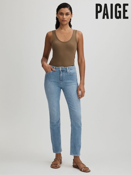 Paige High Rise Straight Leg Jeans (E58325) | €351
