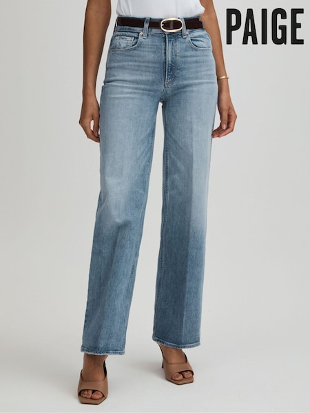 Paige Wide Leg Distressed Jeans (E58329) | €415