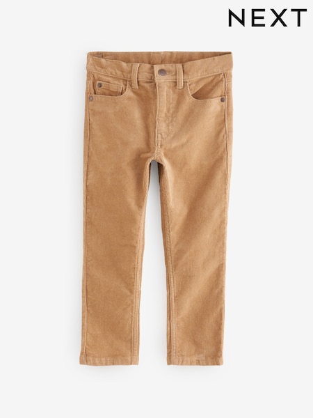 Tan Brown Corduroy Trousers (3-16yrs) (E58332) | €18 - €25