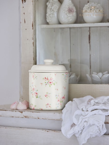 Shabby Chic by Rachel Ashwell® Pink/Cream Rosabelle Kitchen Storage Jar (E58808) | €27