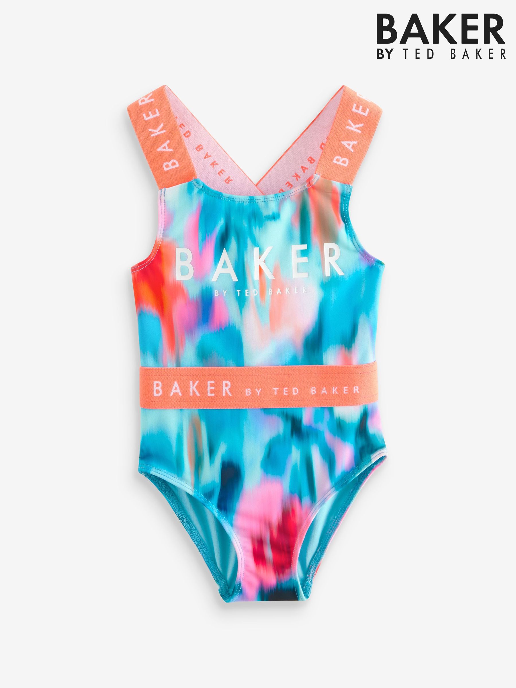 Buy B By Ted Baker Textured Sparkle Bandeau Bikini Top from