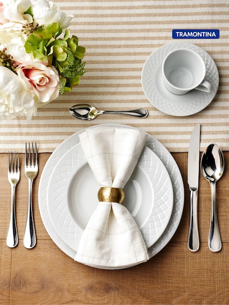 Tramontina White Ingrid 20 Piece Dinner Set (E59247) | €177