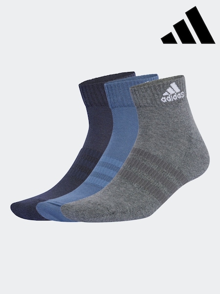 adidas Sportswear Ankle 100% Cotton Socks 3 Pack (E59307) | NT$470