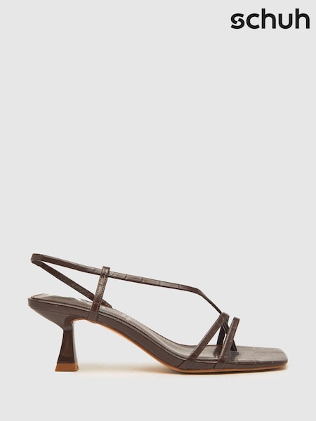 Schuh Brown Sora Sandals (E59561) | AED186