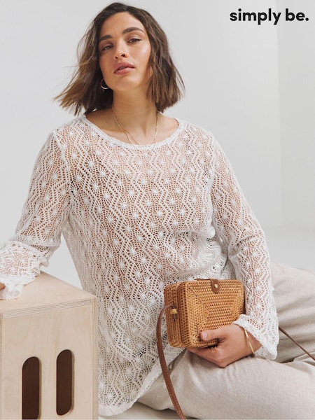 Simply Be Cut and Sew Crochet Top (E59621) | 14 €