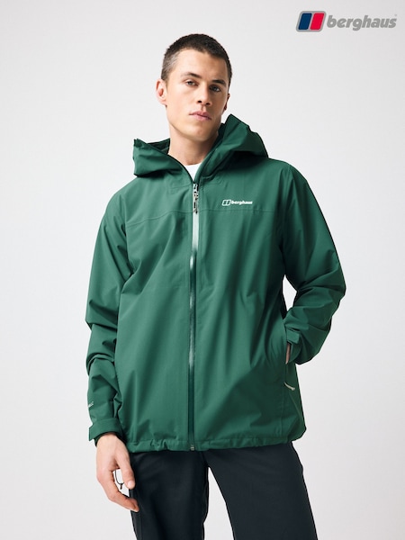 Berghaus Green Arnaby Mens Hooded Waterproof Jacket (E59797) | €215