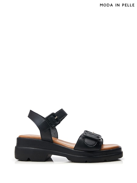 Moda in Pelle SH Shore Open Waist with Strap & Buckle Vamp Sandals (E59853) | €88