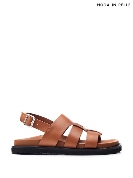 Moda in Pelle SH Lonnie Sling Back T-Strap Sandals (E59863) | ₪498