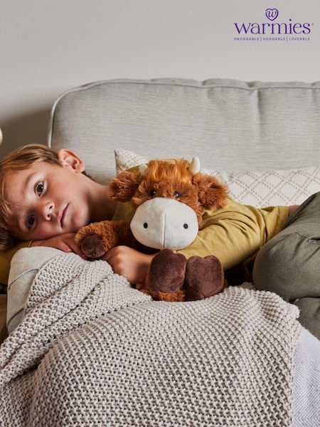 Warmies Fully heatable Highland Cow Plush Toy (E59950) | €27