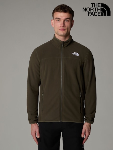 ירוק - The North Face Glacier Full Zip Fleece (E60193) | ‏377‏₪