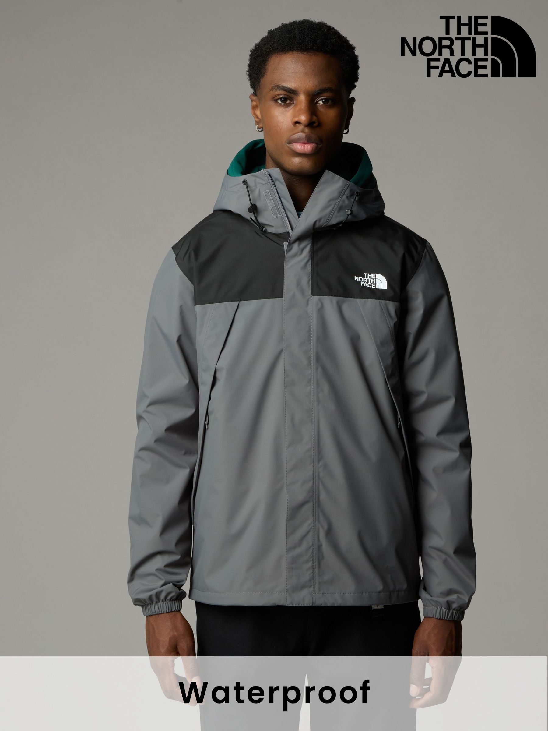 【The North Face】クロップド 防水 ジャケット ※送関込 Next：日本 ブラック - The North Face クエスト 防水