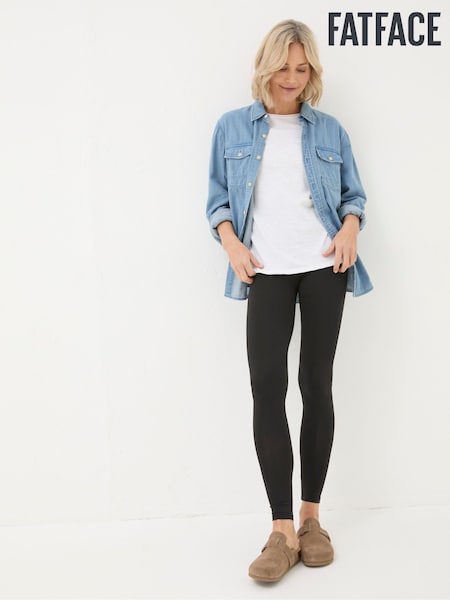 أسود - FatFace Leggings (E60254) | ‏143 ر.س.‏ - ‏151 ر.س.‏