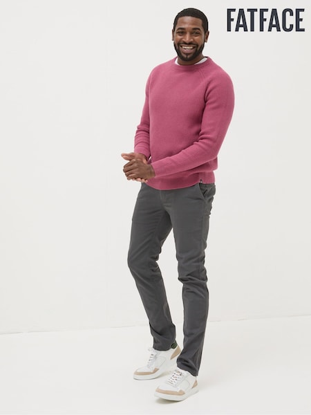 FatFace Dark Grey Slim Heyshott Chinos (E60262) | €39.50
