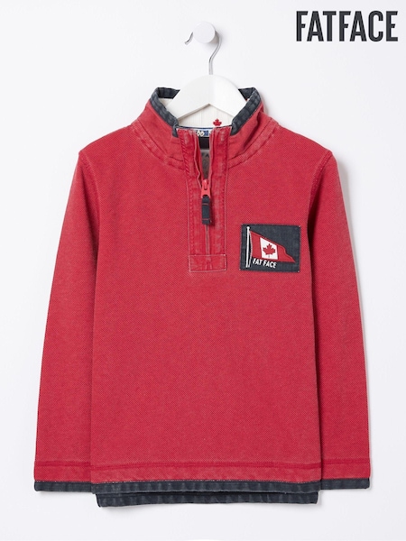 FatFace Mini Red US Airlie Sweater (E60279) | €26