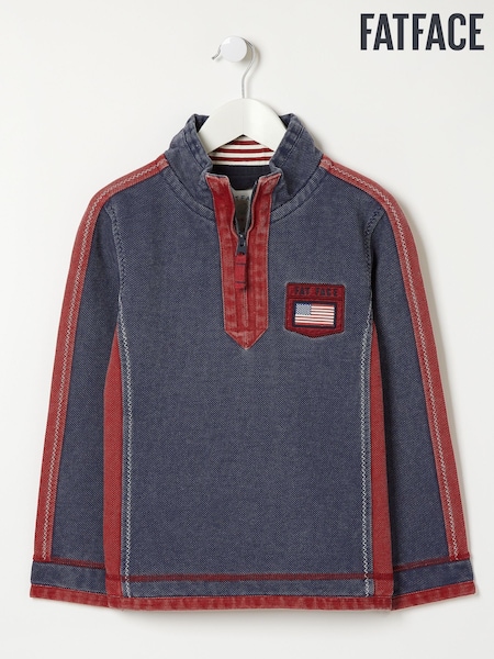 FatFace Mini Navy Blue US Airlie Sweater (E60285) | €26
