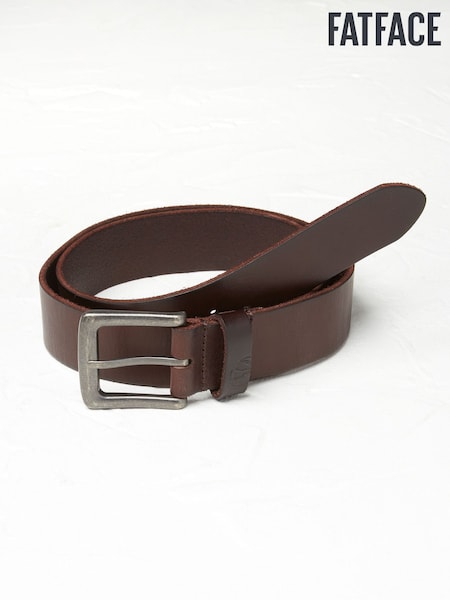 FatFace Chocolate Brown Italian Leather Belt (E60287) | 1,802 UAH
