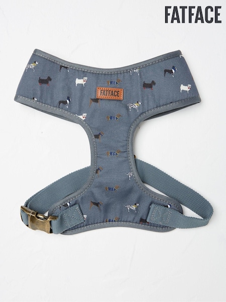 FatFace Grey Dogs Large Harness (E60326) | ₪96