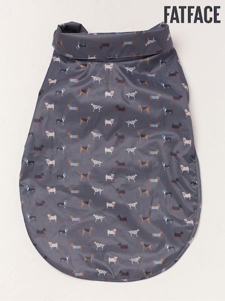 FatFace Grey Marching Dogs 35cm Raincoat (E60353) | €34