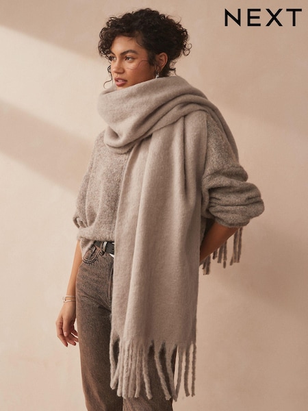 Gröt - Heavyweight Blanket Scarf (E60416) | kr330