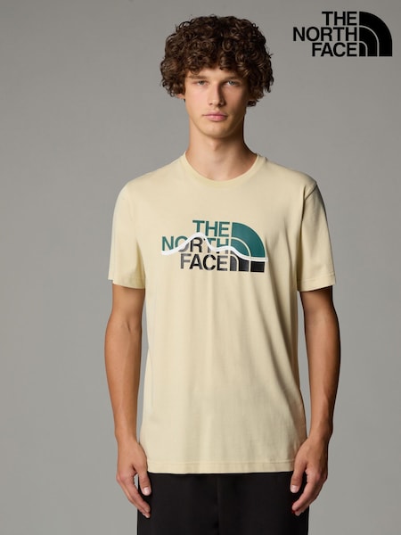 Crema - The North Face Mountain Line T-Shirt (E60484) | 42 €